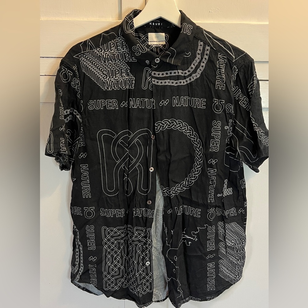 Like new Ksubi camp collar shirt